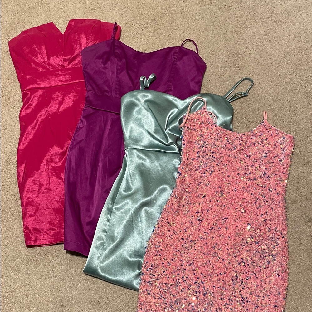 Bundle of 4 Looks Like My Barbie Dresses